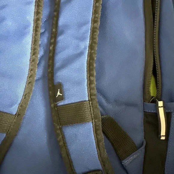 Nike Air Jordan Jumpman Blue School Backpack Laptop Book Bag - Picture 9 of 9